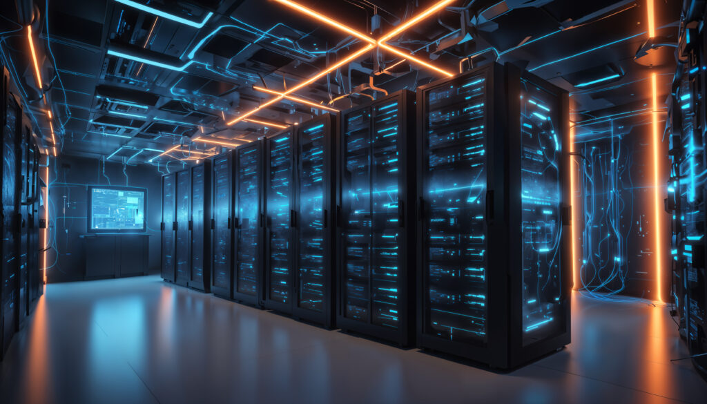 Servidores em data center no Brasil, tema do Projeto de Lei 1680/2025